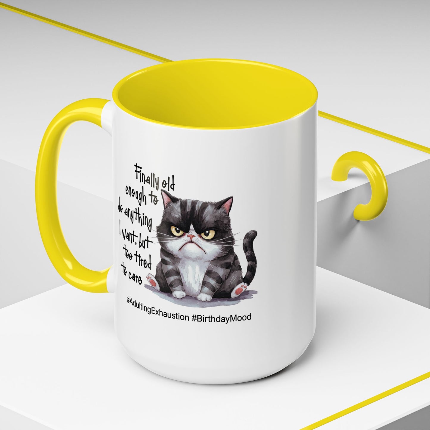 Birthday Mug - Finally Old Enough