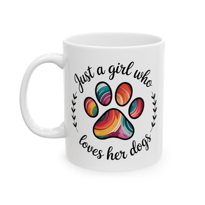 Animal Mug - Just a Girl Who Loves Her Dogs