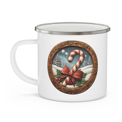 Christmas Mug - Candy Cane Plaque