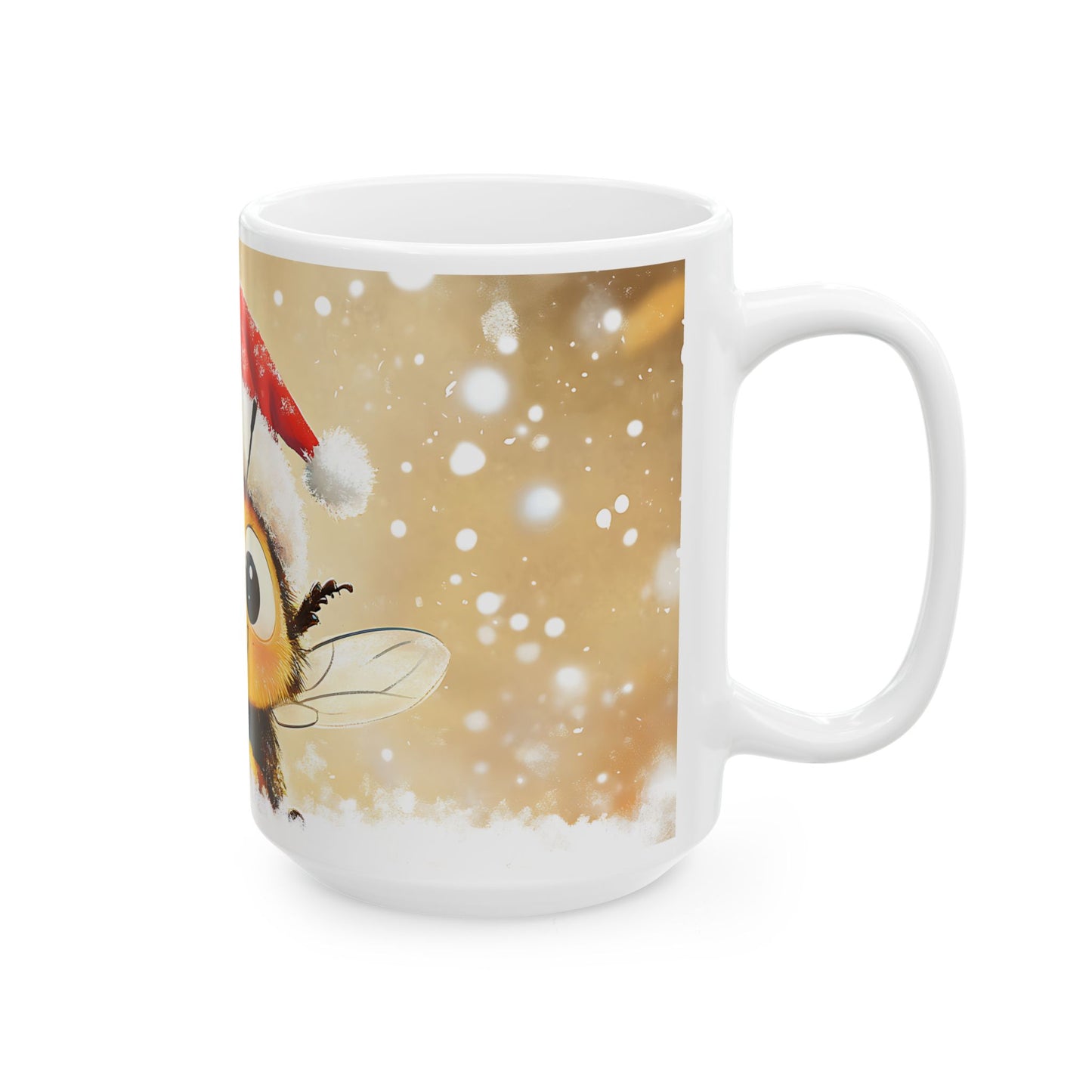 Christmas Mug - Smiley Bee