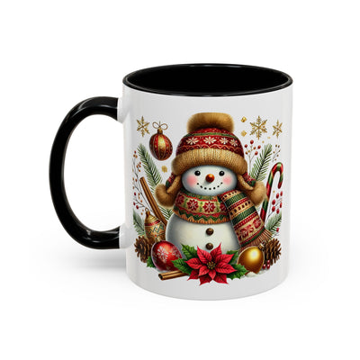 Christmas Mug - Gold Snowman