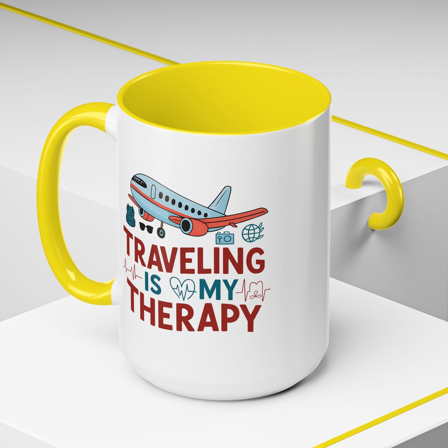Adventure Mug - Traveling Is My Therapy