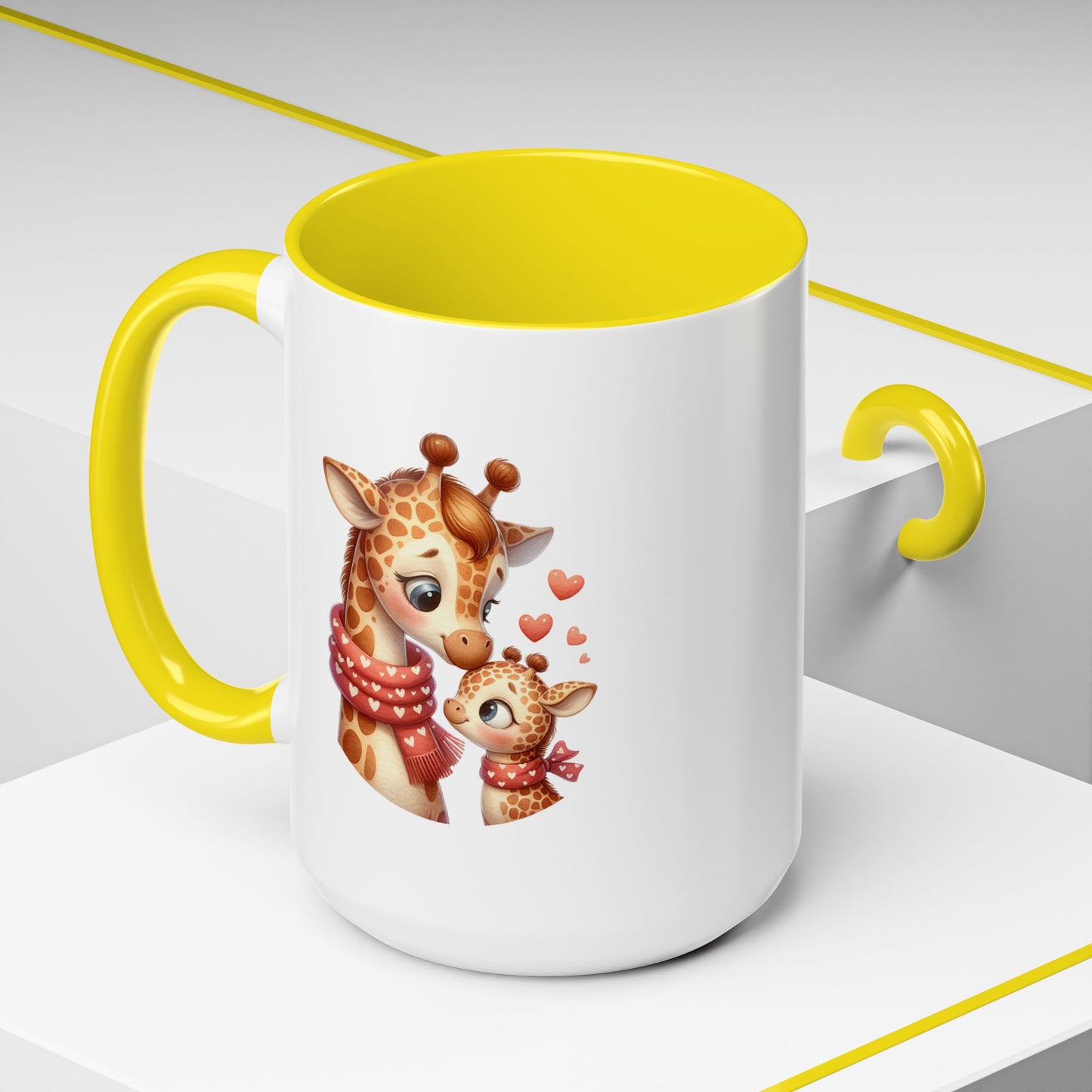 Mother's Day Mug - Cute Giraffes
