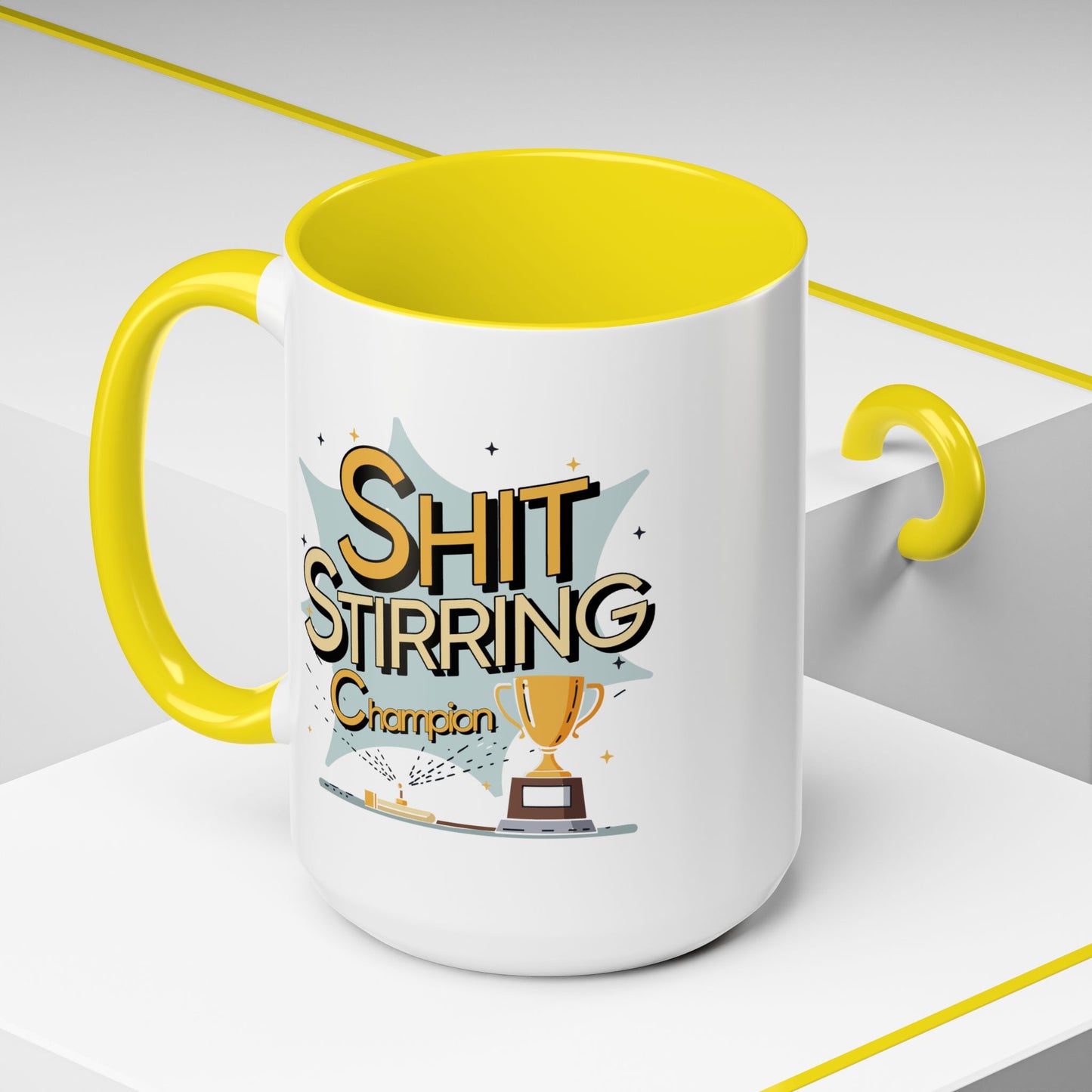 Adult Mug - Shit Stirring Champion