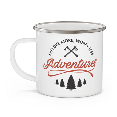 Adventure Mug - Explore More Worry Less