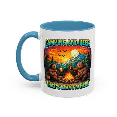 Humor Mug - Camping and Beer