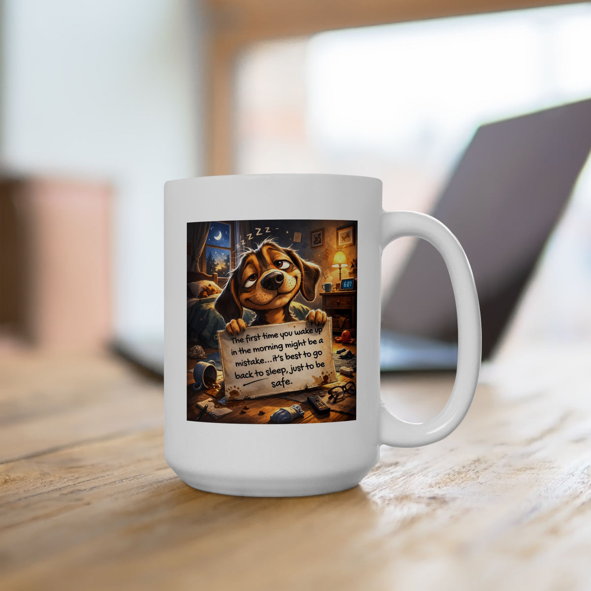 Animal Mug - The First Time You Wake Up
