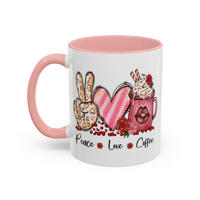 Humor Mug - Peace Love Coffee