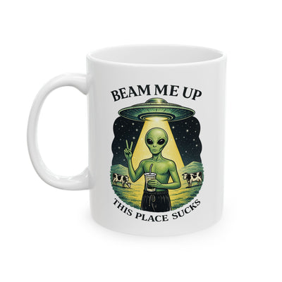 Alien Mug - Beam Me Up