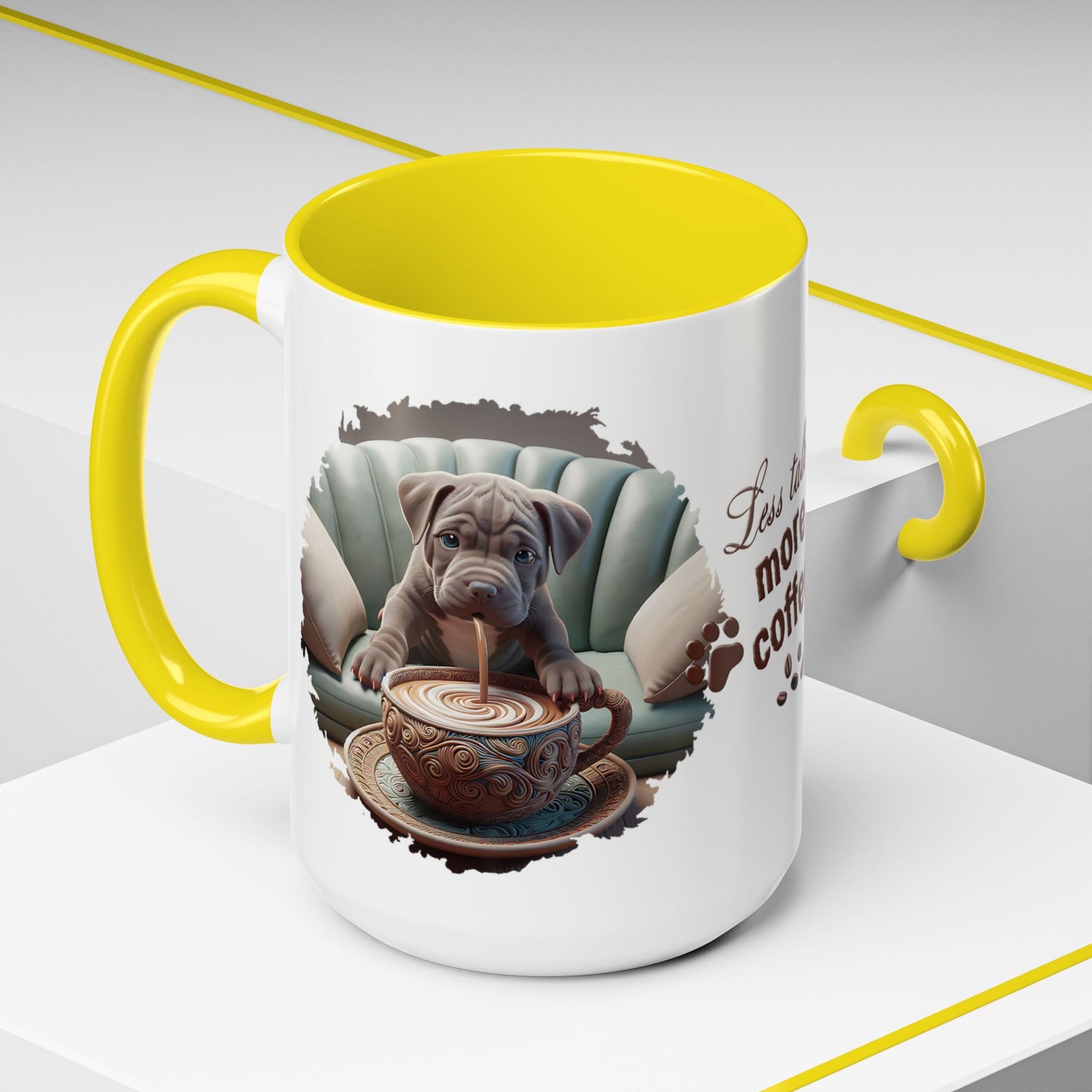 Animal Mug - Dog Coffee Wrap 25