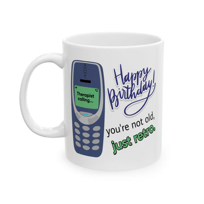 Birthday Mug - You're Not Old Just Retro