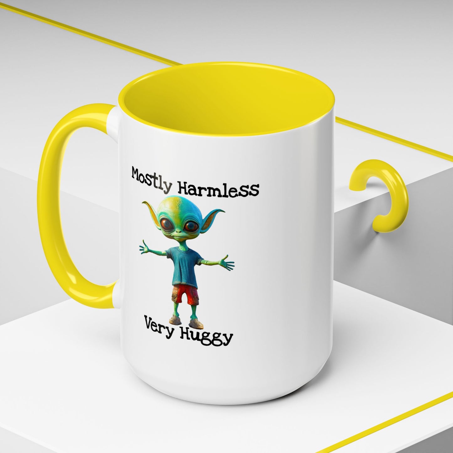 Alien Mug - Mostly Harmless