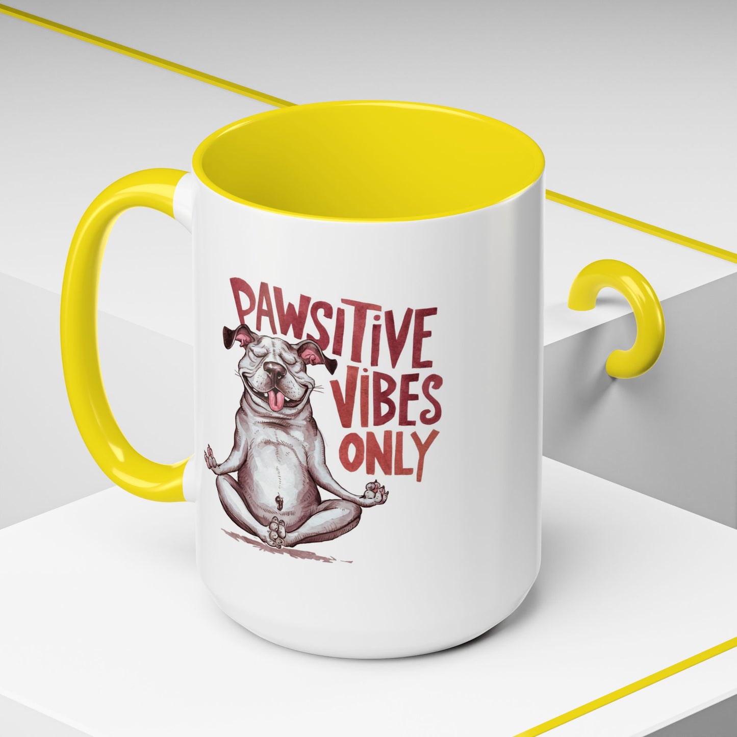 Animal Mug - Pawsitive Vibes Only