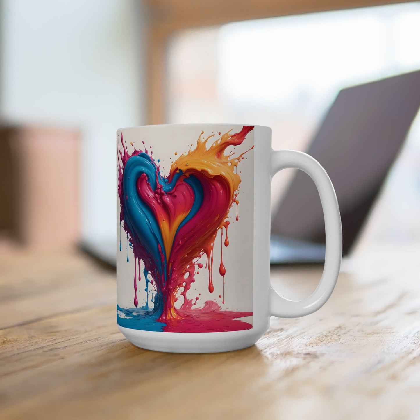 Artistic Mug - Splash Art Love