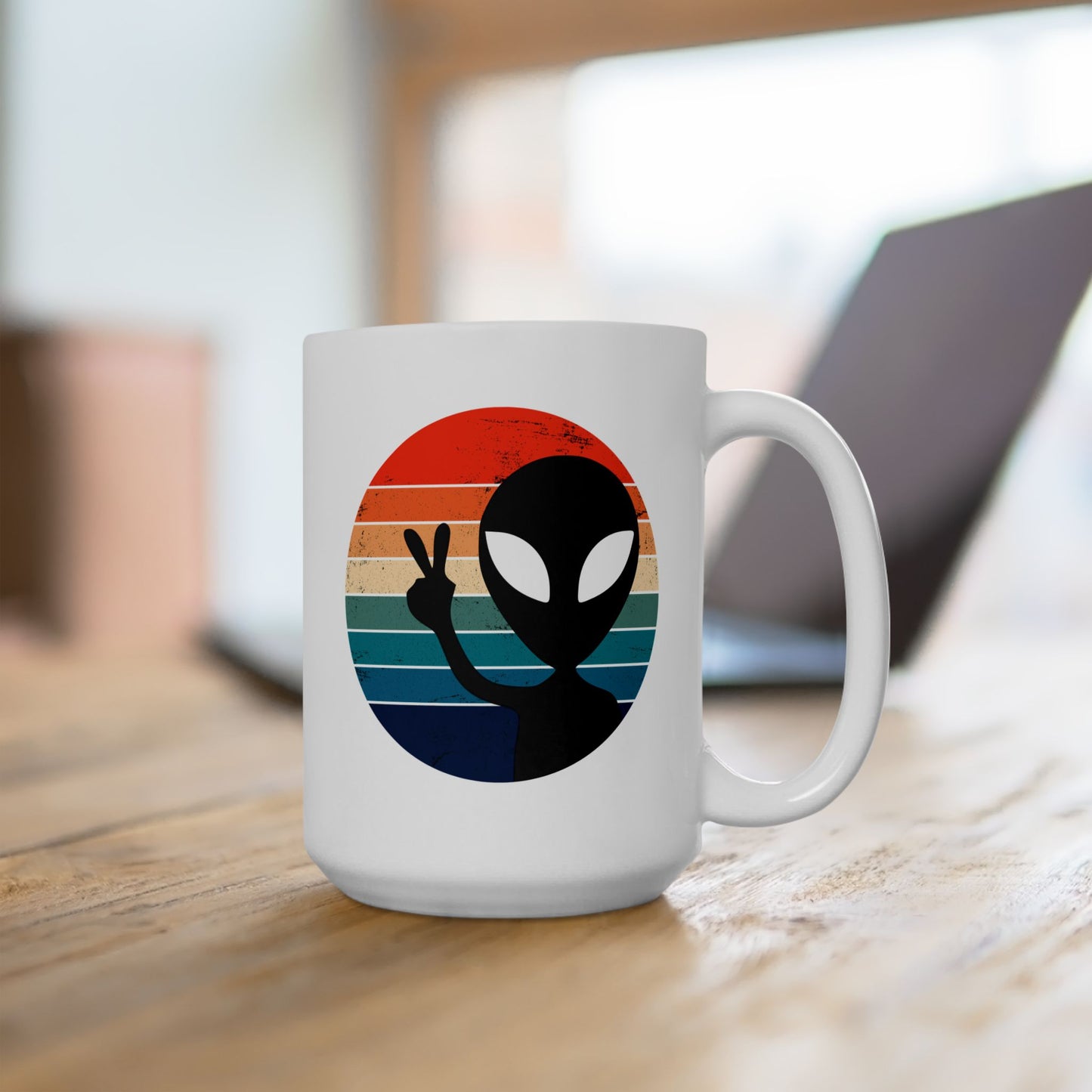 Alien Mug - Peace Alien