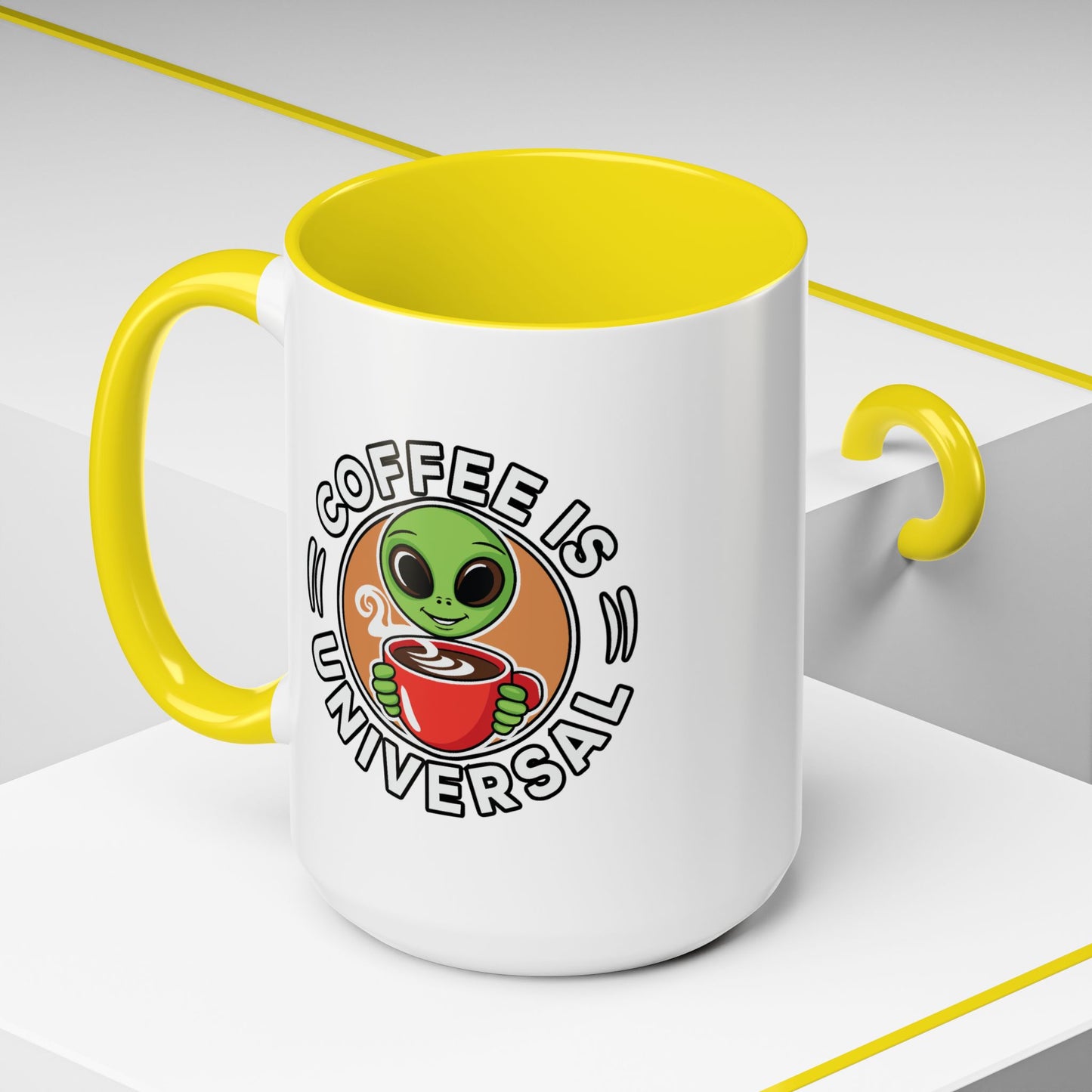 Alien Mug - Coffee Is Universal