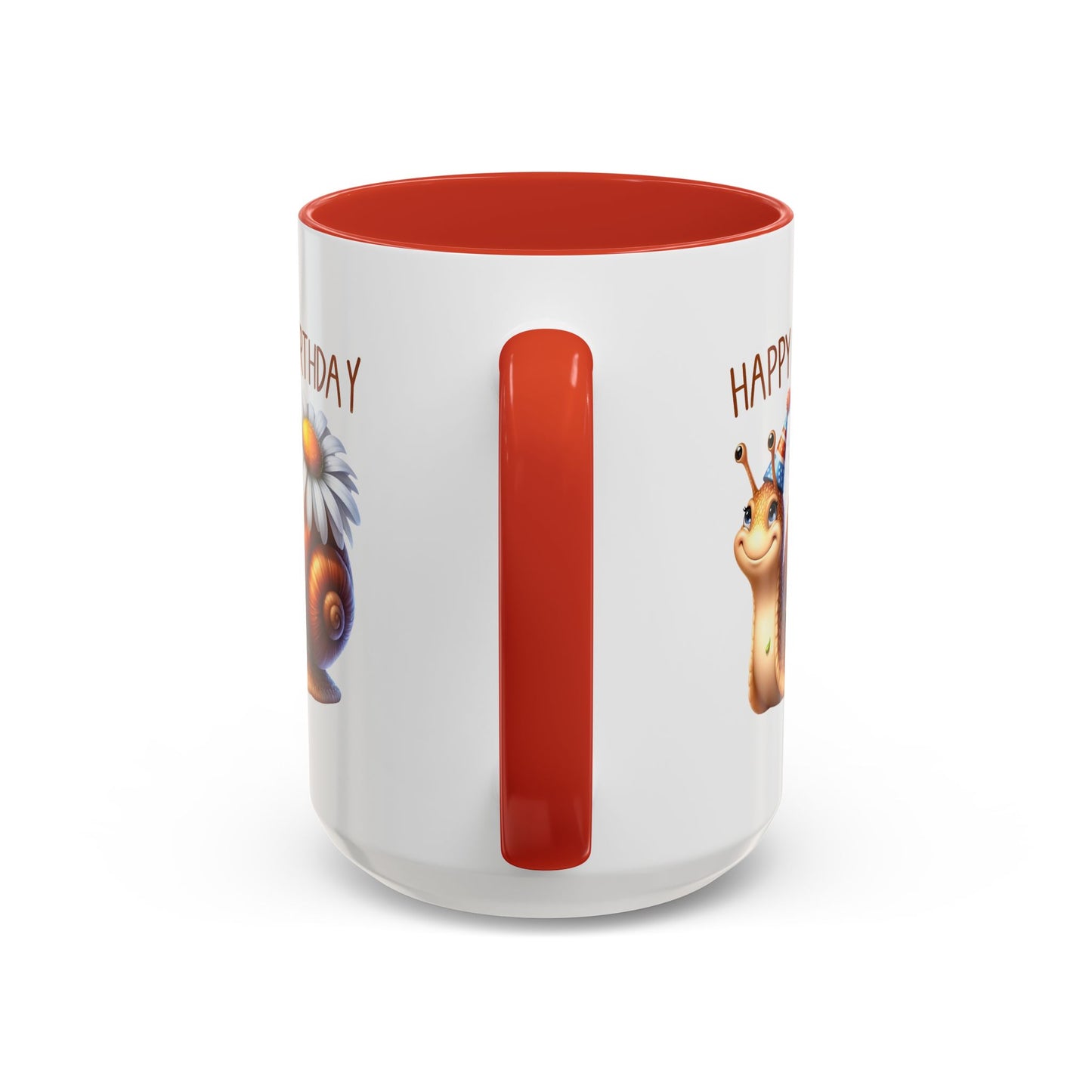 Birthday Mug - Snail Flower