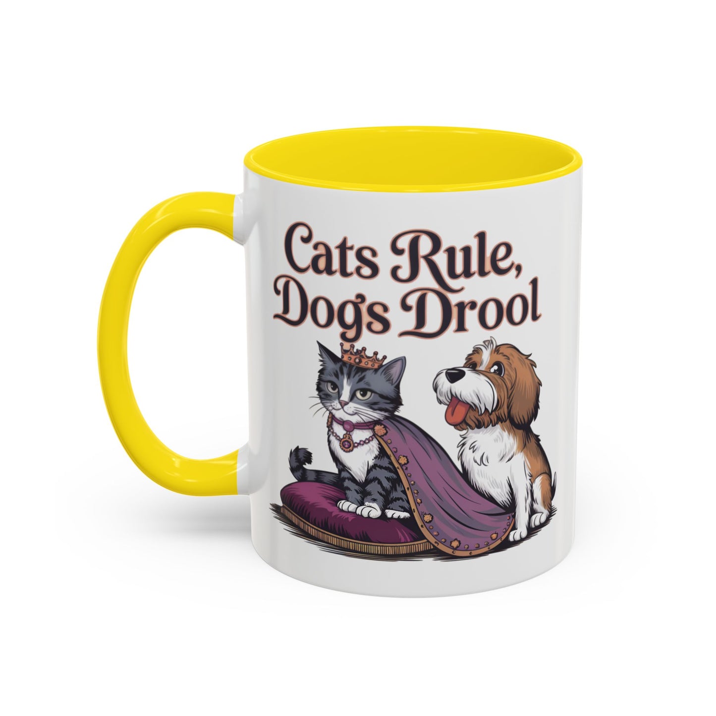 Animal Mug - Cats Rule Dogs Drool