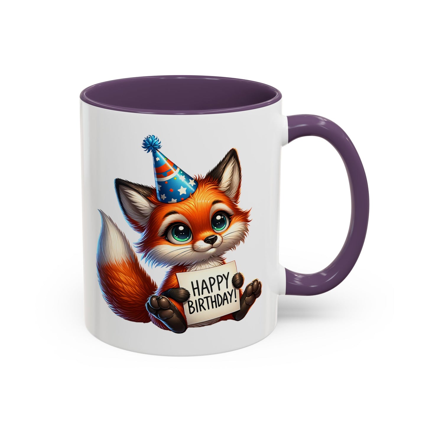 Birthday Mug - Fox Clipart