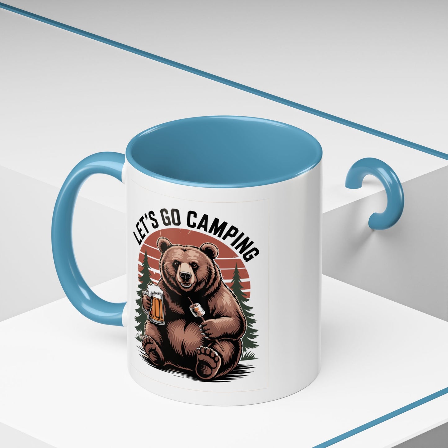 Adventure Mug - Let's Go Camping Bear