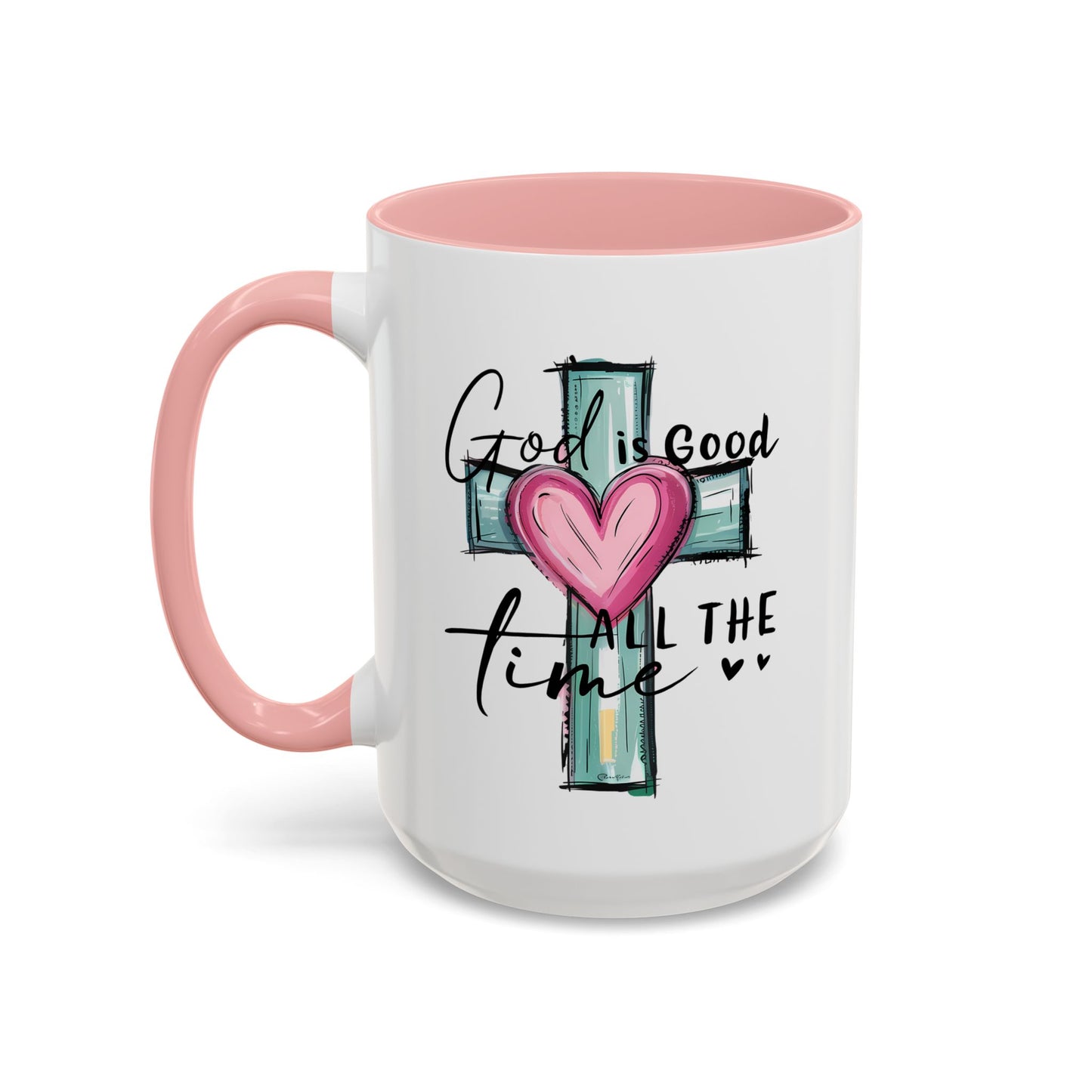 Religious Mug - God Is Good Cross
