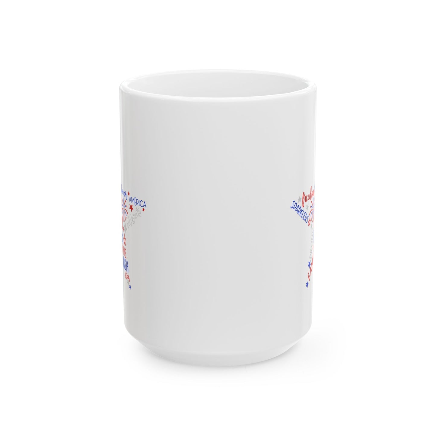 4th of July Mug - 4th of July Star Quotes