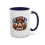 Father's Day Mug - Best Dad Ever Football