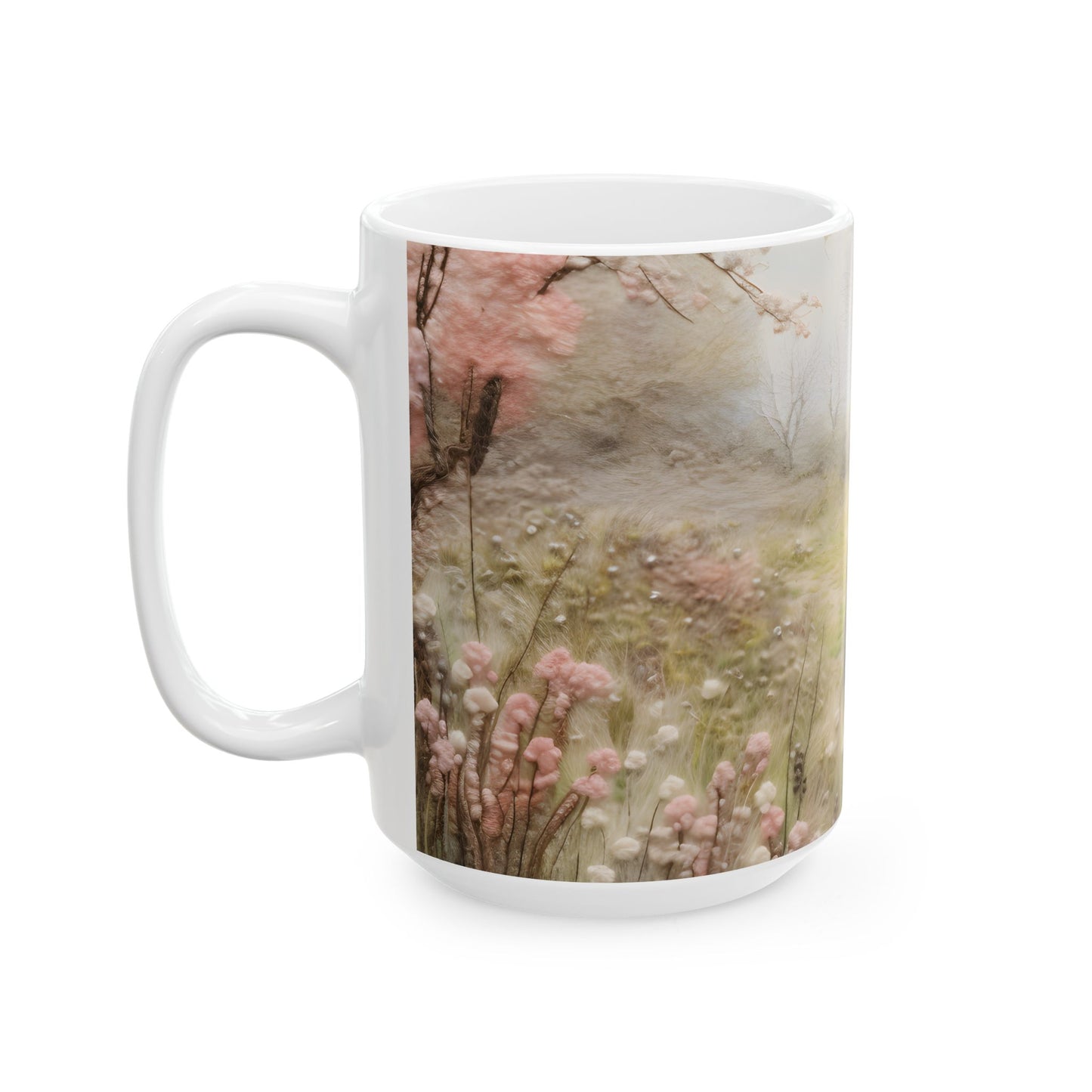 Artistic Mug - Felted Hourse 5