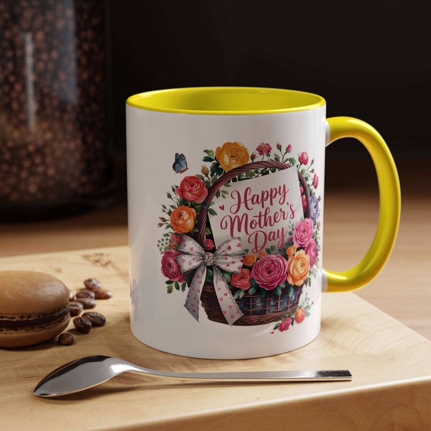 Mother's Day Mug - Happy Mother's Bouquet