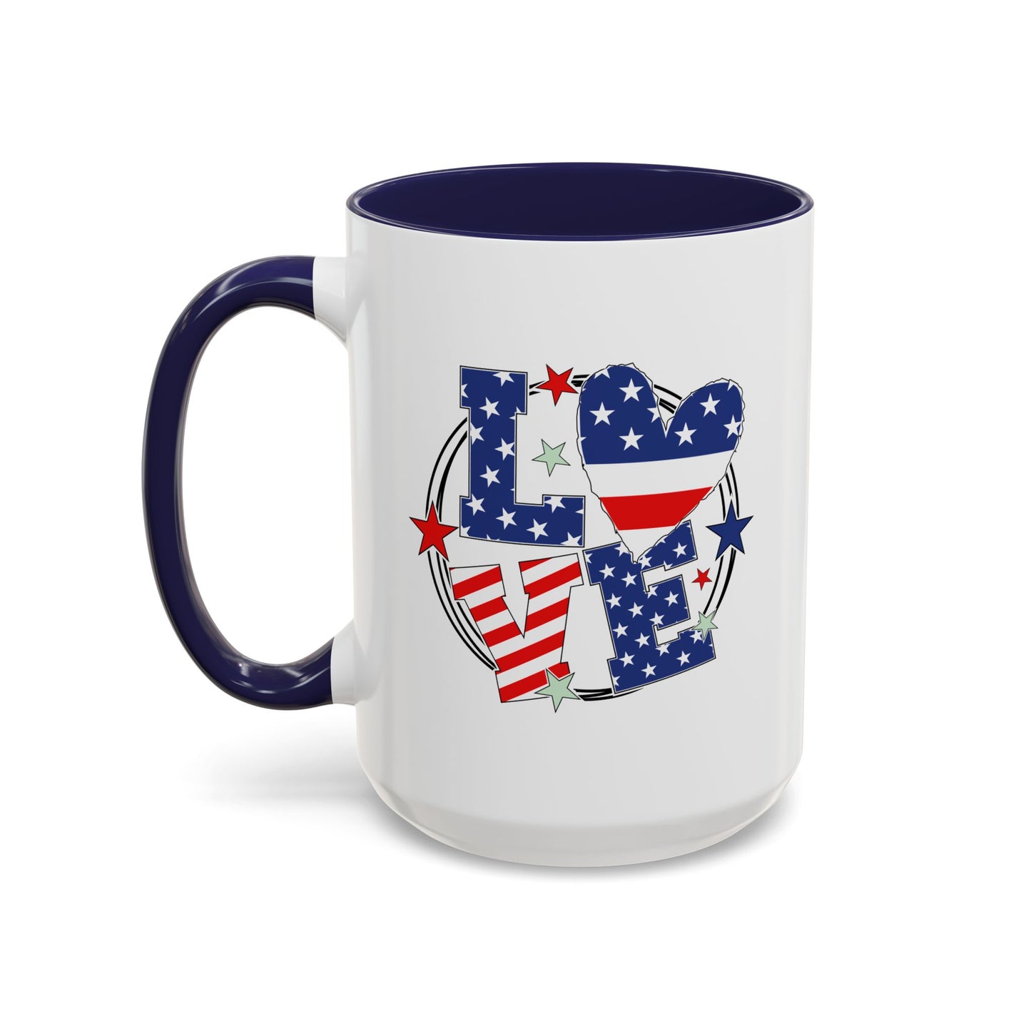 4th of July Mug - Love 4th of July