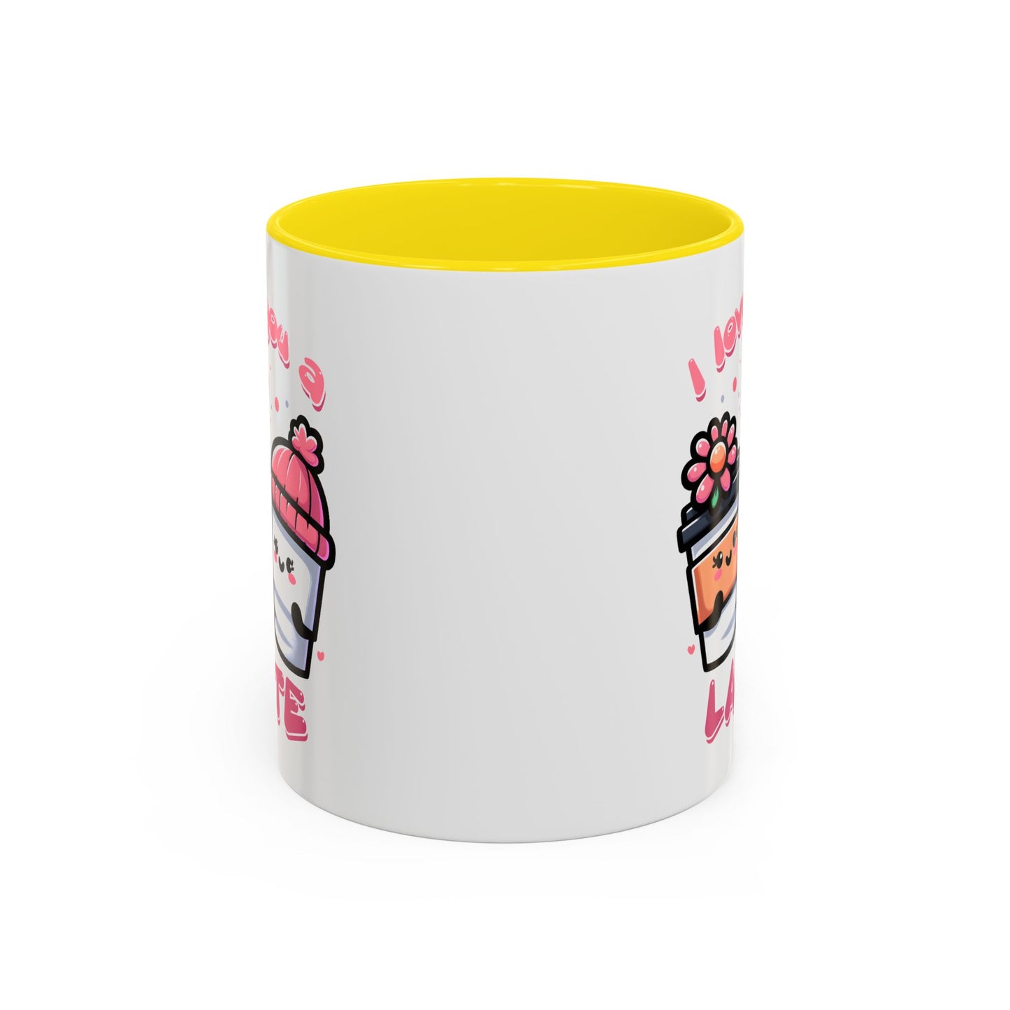 Valentine's Day Mug - I Love You A Latte Cute