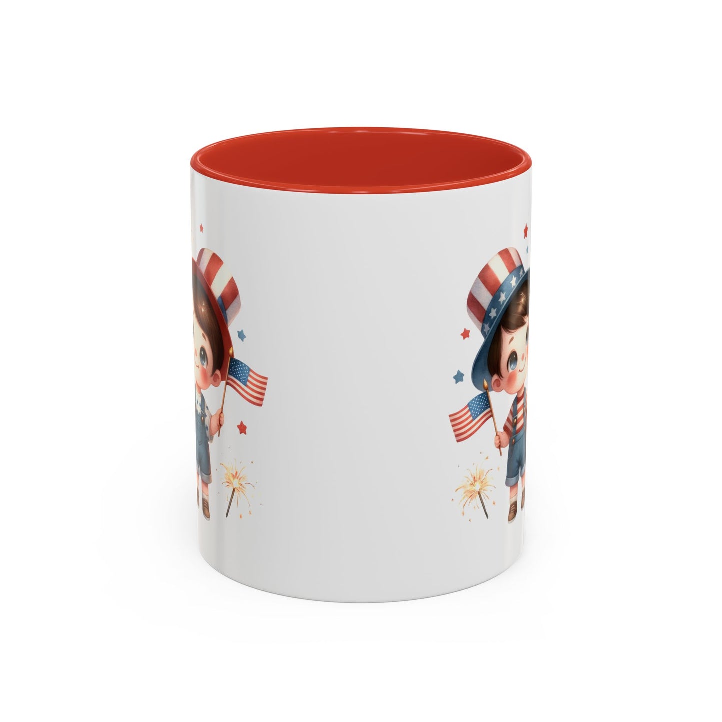 4th of July - American Boys Flags 2