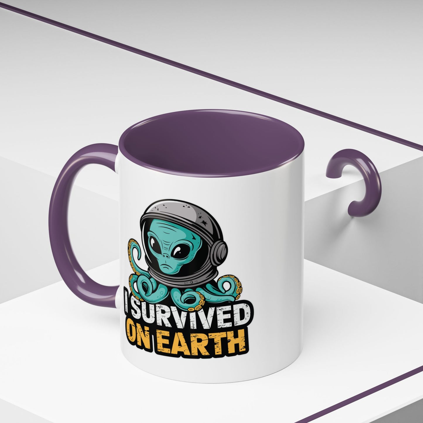 Alien Mug - I Survived On Earth