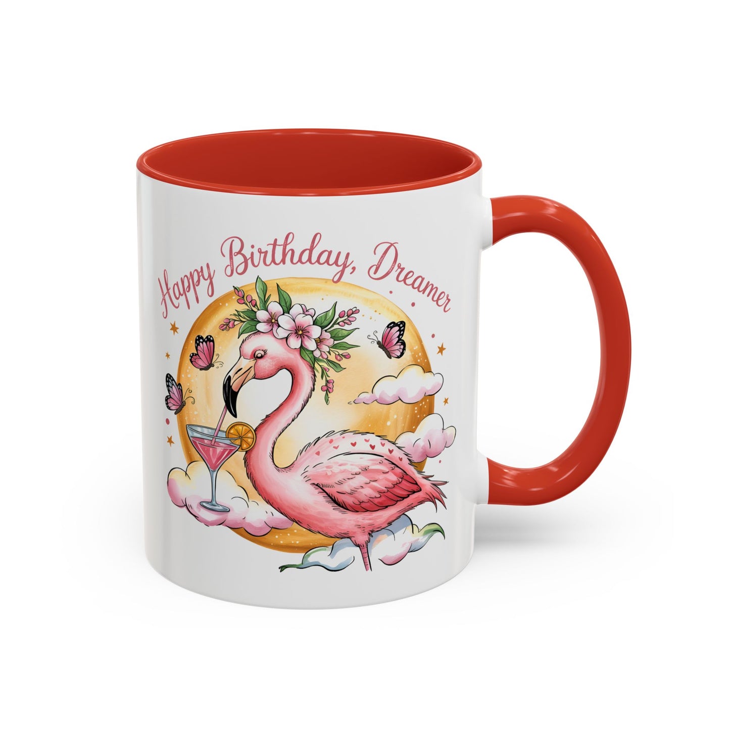 Birthday Mug - Pink Flamingo
