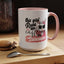 Humor Mug - This Girl Runs on Caffeine & Sarcasm