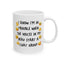 Humor Mug - I Know I'm In Trouble When