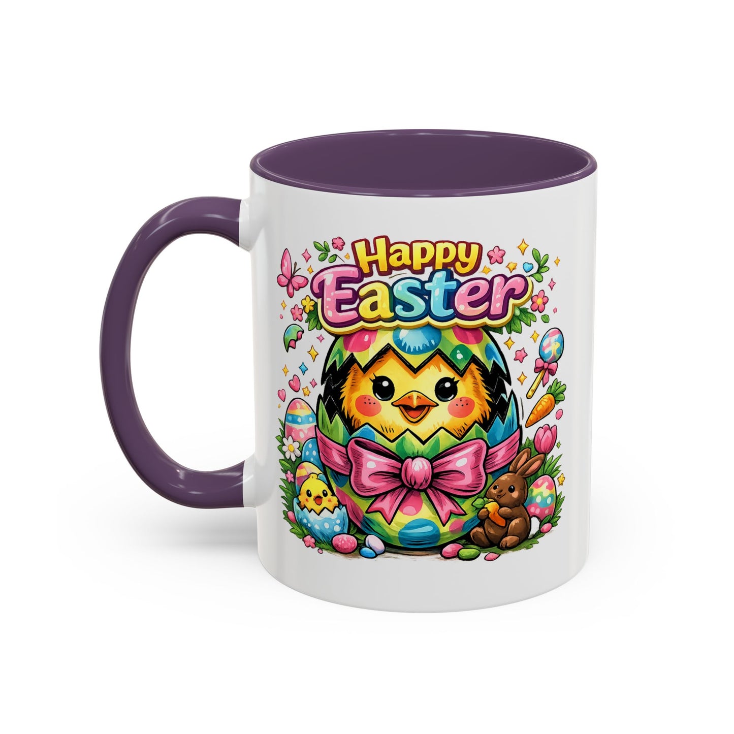 Easter Mug - Happy Easter Chics & Bunny