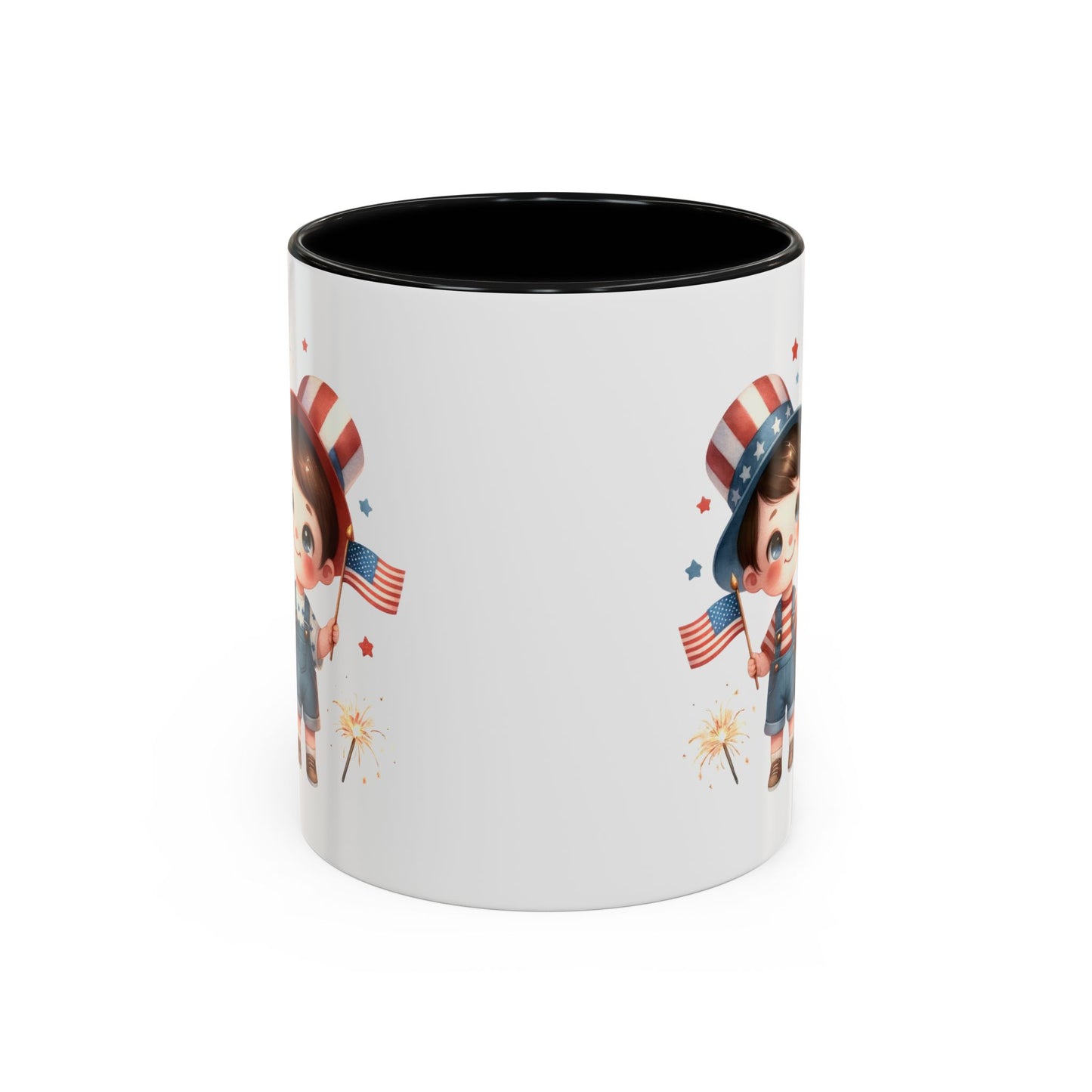 4th of July - American Boys Flags 2