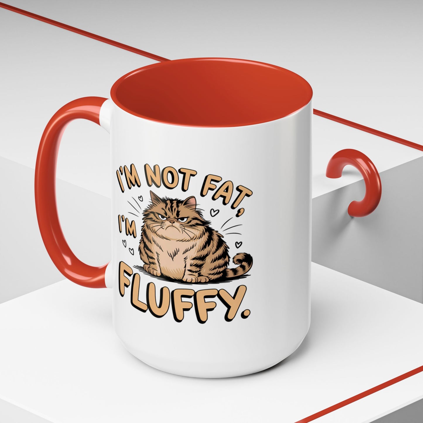 Animal Mug - I'm Not Fat I'm Fluffy