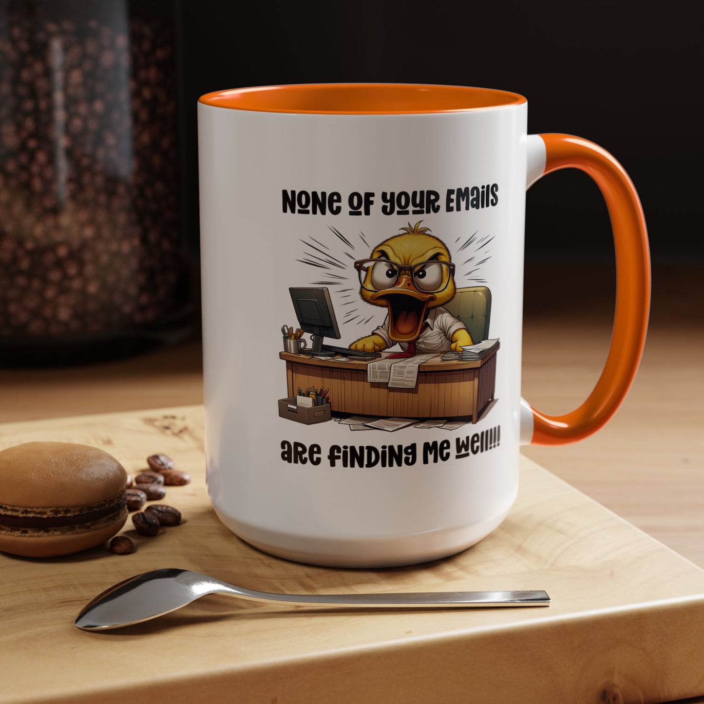 Office Mug - None Of Your Emails