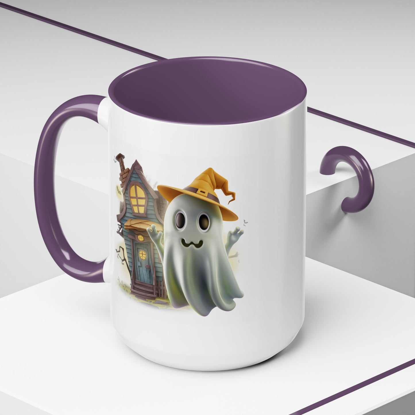 Halloween Mug - Spooky Ghost House