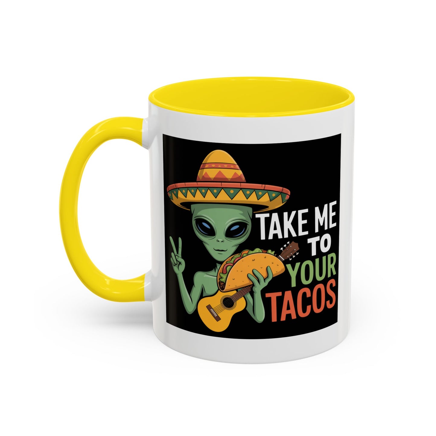Alien Mug - Take Me To Your Tacos