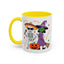 Halloween Mug - Skeleton & Witch