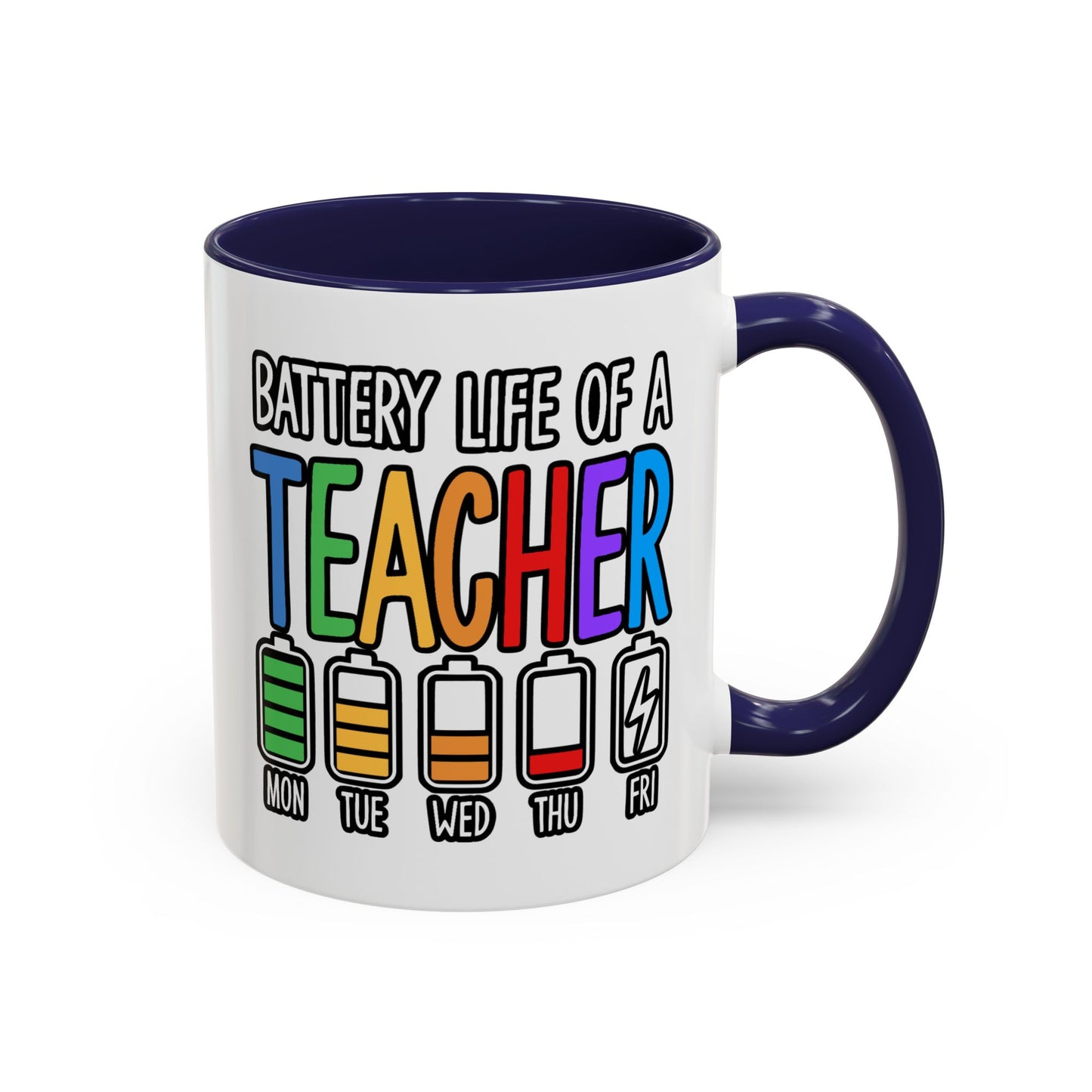 Office Mug - Battery Life of a Teacher