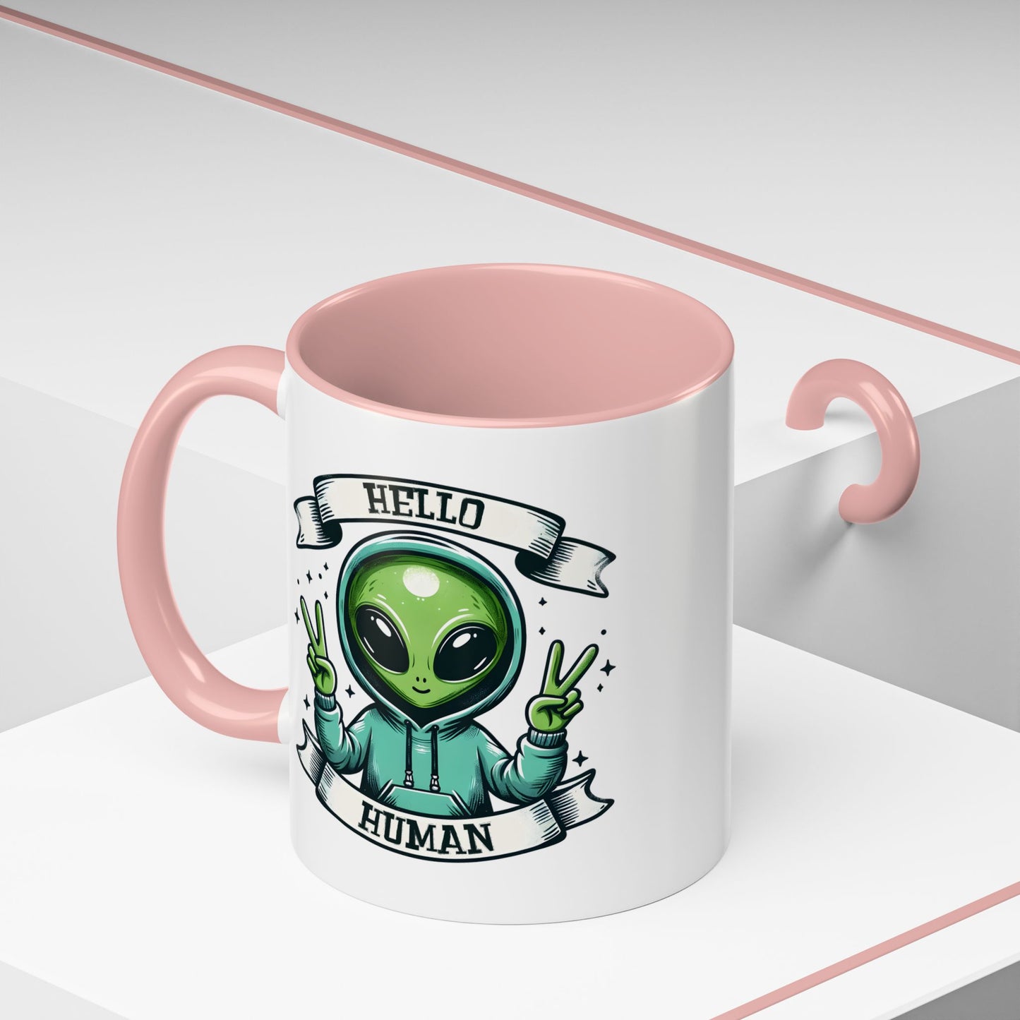 Alien Mug - Hello Human