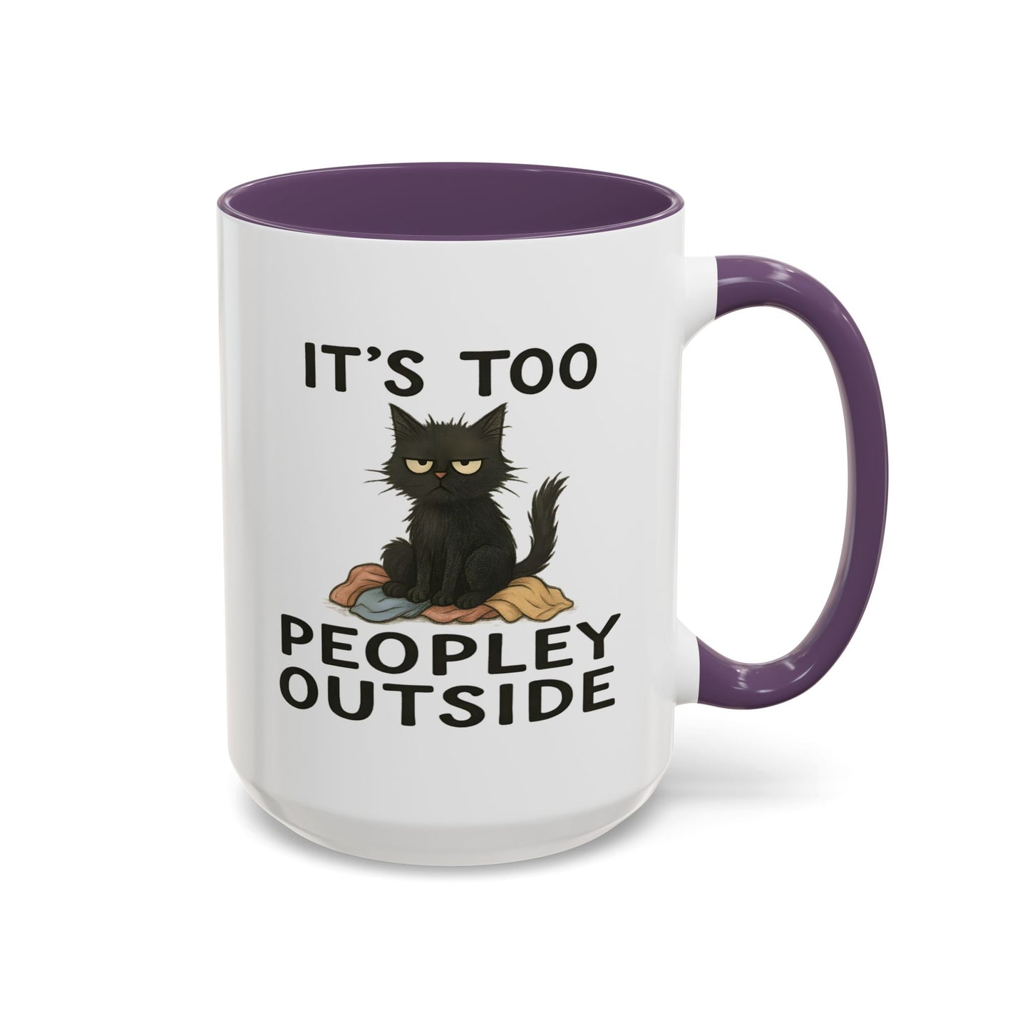 Animal Mug - It's Too Peopley Outside