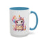 Birthday Mug - Girl Unicorn Happy Birthday Sign 2