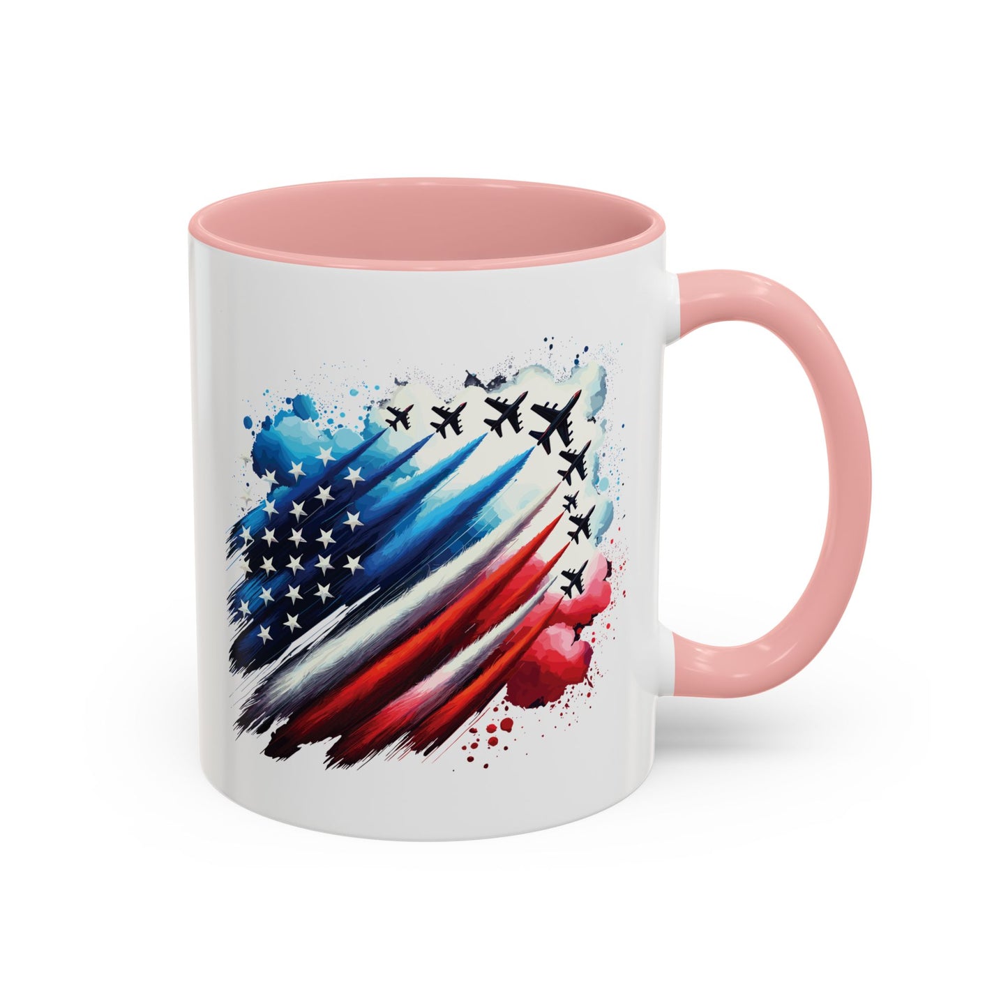 4th of July Mug - Fighter Jets USA Patriotic