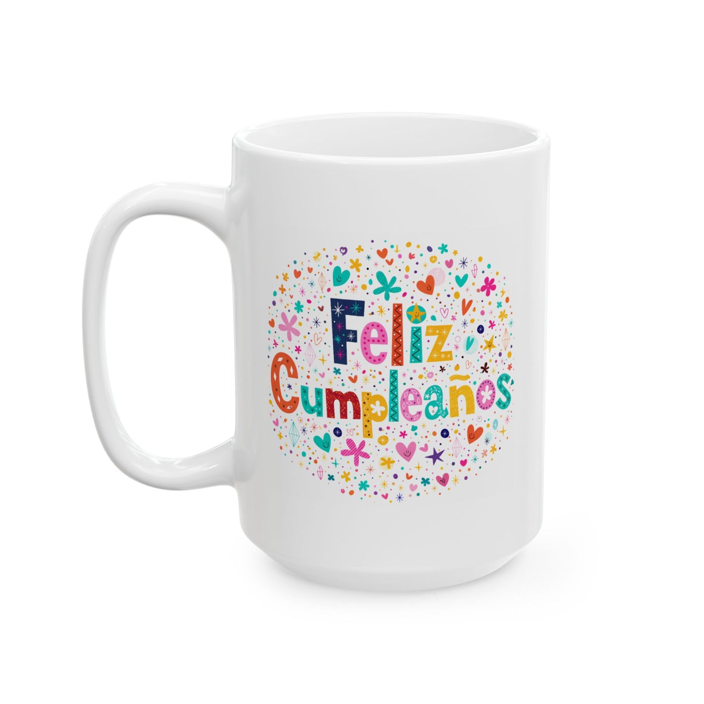 Birthday Mug - Feliz Cumpleanos