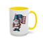 4th of July Mug - American Gnome 4